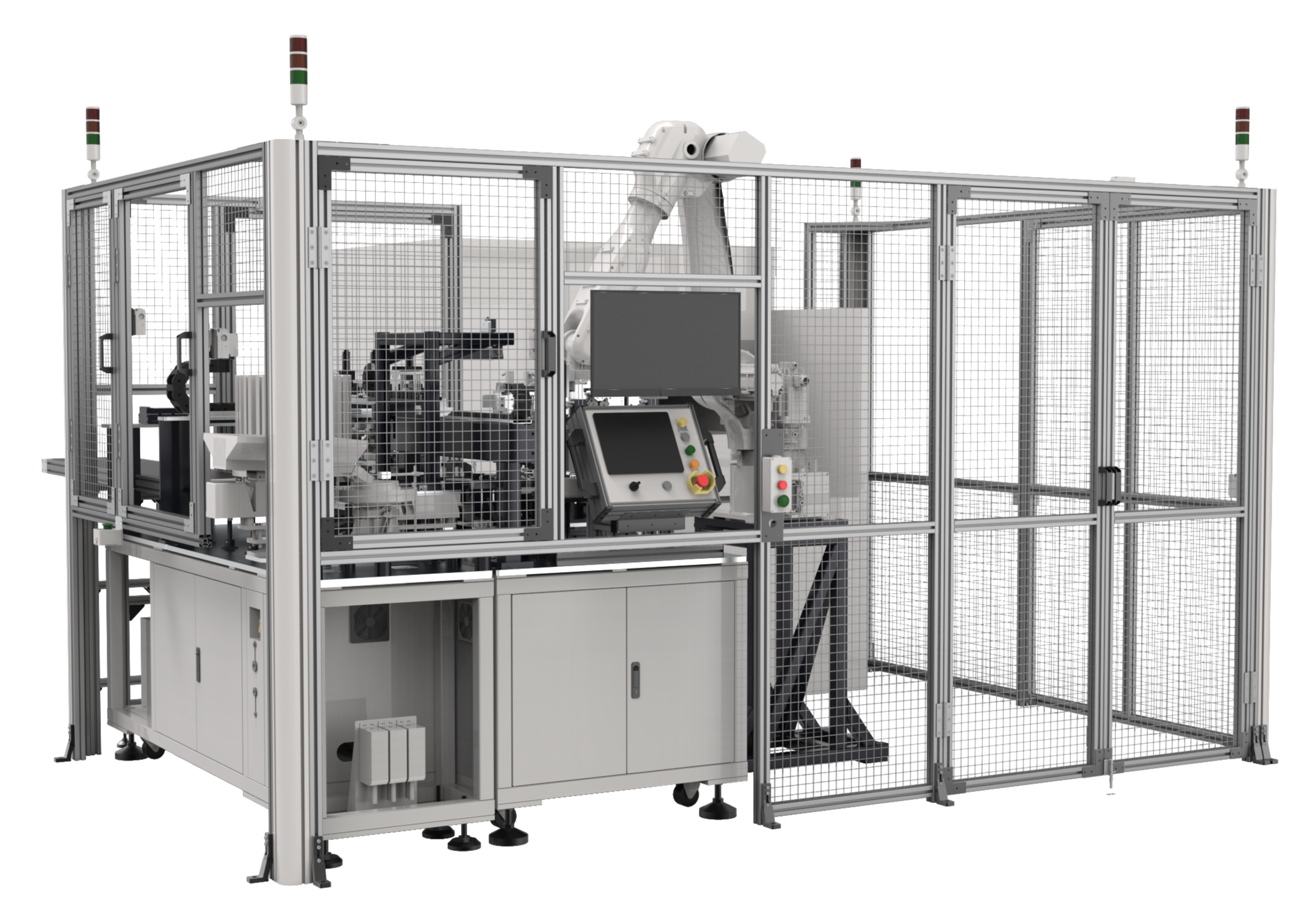 Magnet Assy & Overmold & Cutting